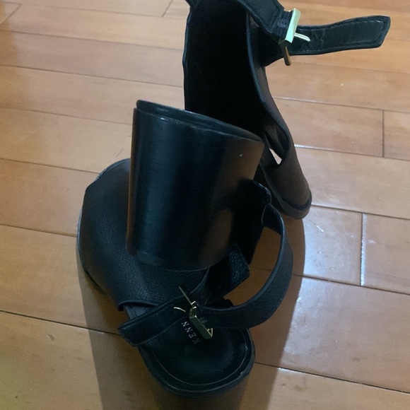 Kenneth Cole leather peep toe sandals size 9.5 - Picture 7 of 11